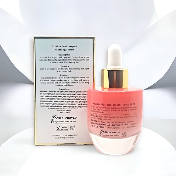 Byroe Passion Fruit Yogurt Soothing Serum 30ml NIB - Picture 5 of 16